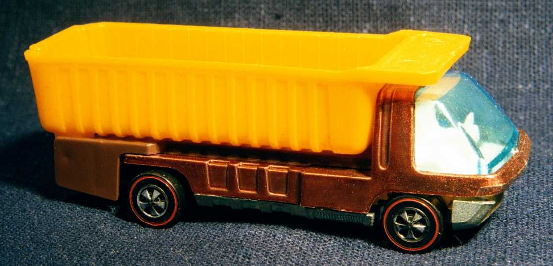 6453c Brown Dump Truck