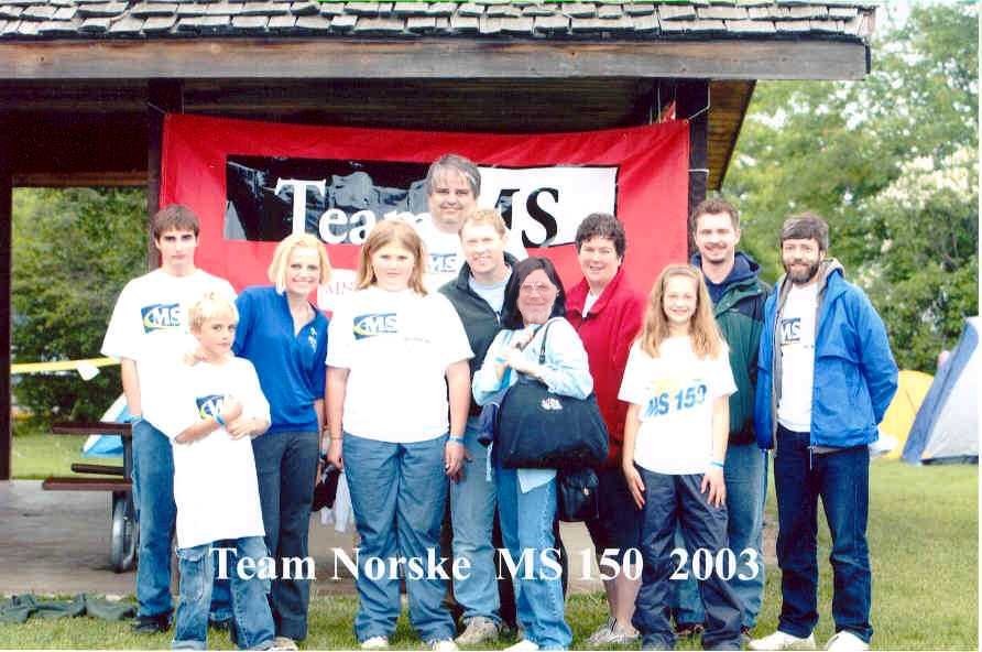 MS150 2003 Team Norske